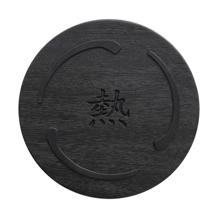 Satake magnetic trivet - Black-silicone - Satake