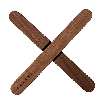 Satake magnetic trivet - Walnut - Satake