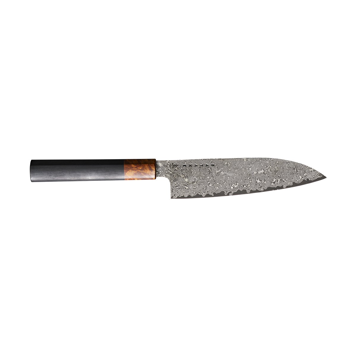 Satake OMO Santoku knife 17 cm | Scandinavian Design | Santoku knives | Brown