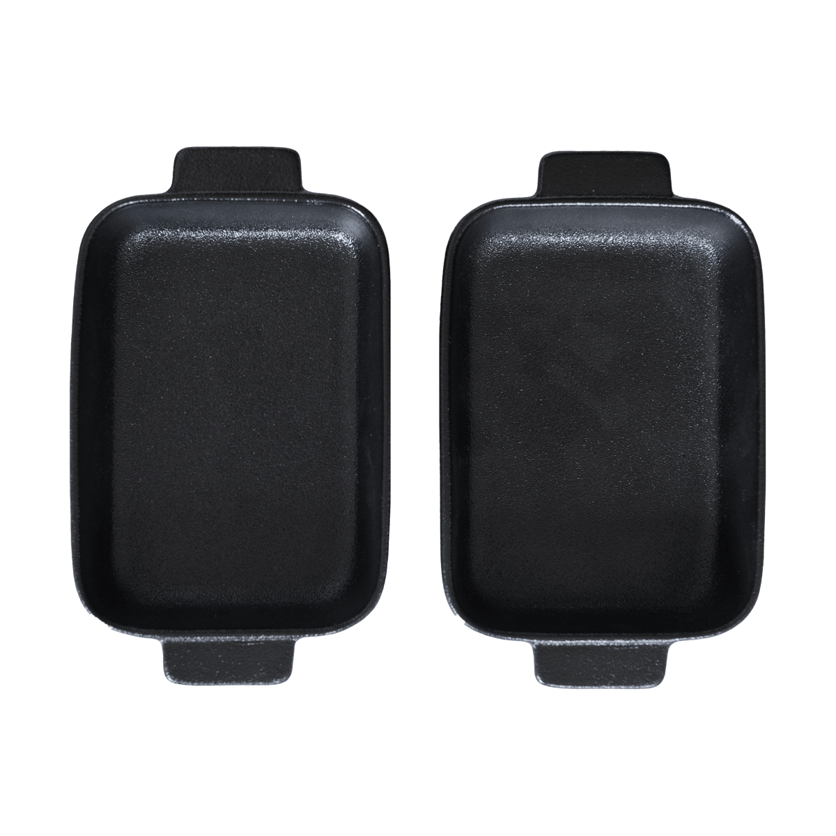 Satake Satake oven dish porcelain black 2-pack 19 cm