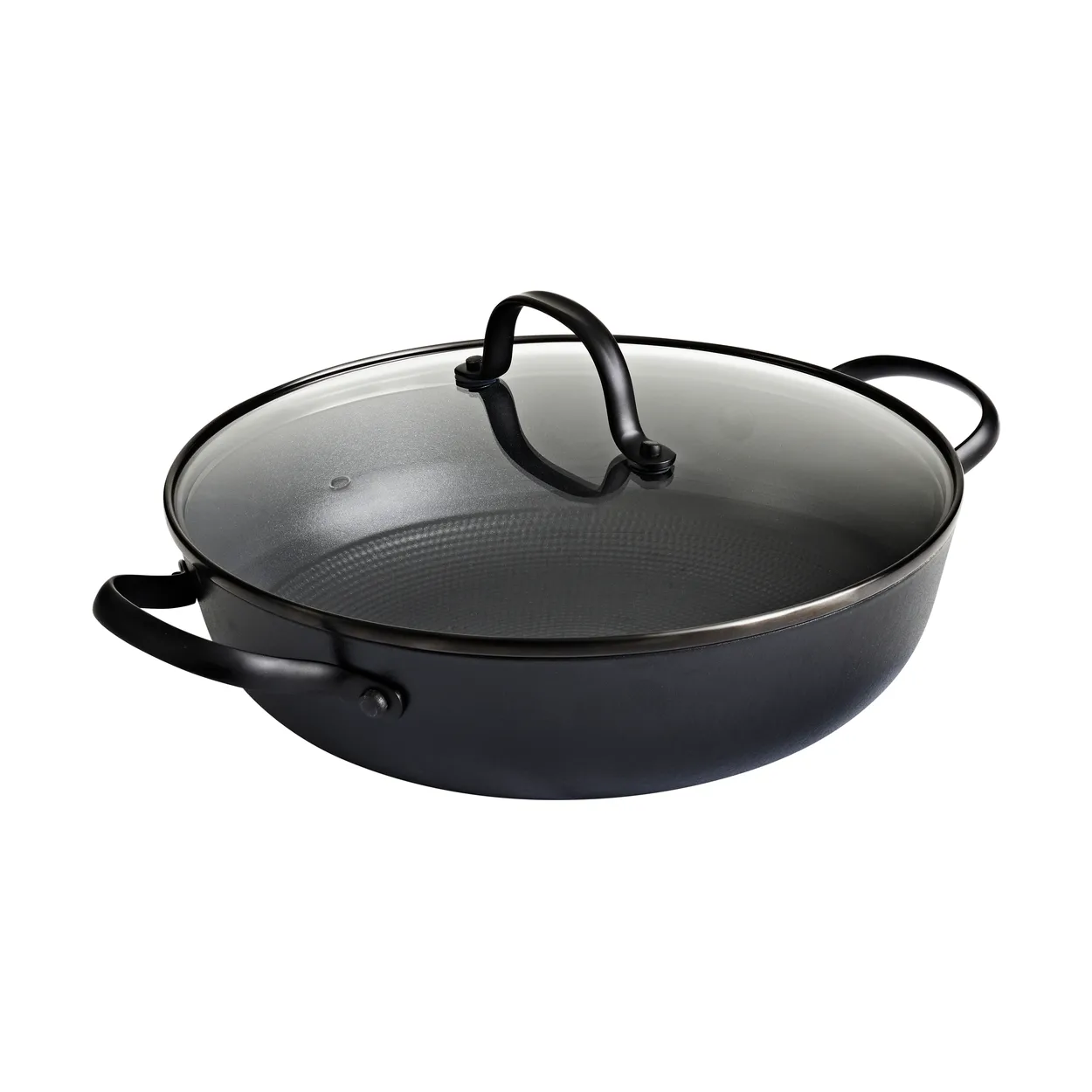 Satake saucepan in lightweight cast iron with glass lid 26 cm