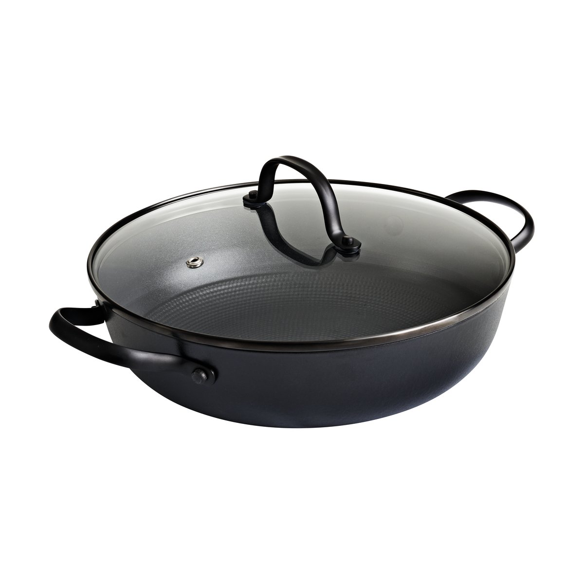 Satake saucepan in lightweight cast iron with glass lid 26 cm