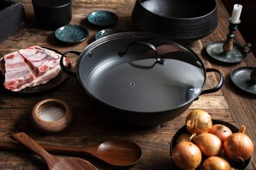 Satake Sauté Pan Lightweight Cast Iron Ceramic - 30 cm - Satake