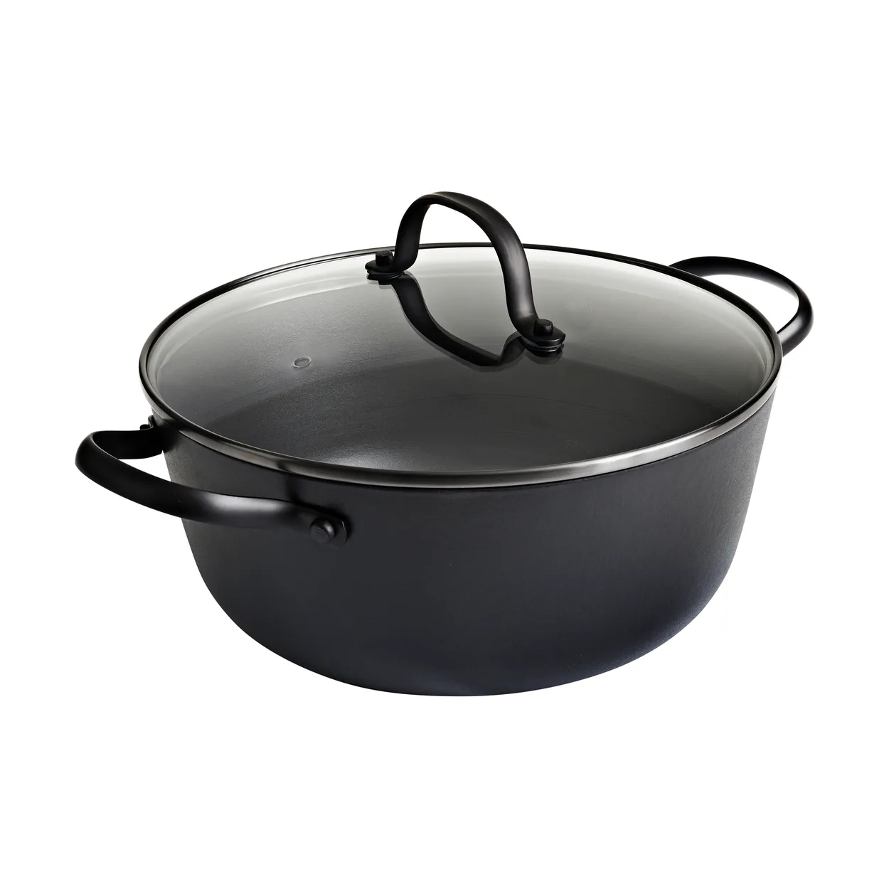 Satake sauté saucepan with glass lid 2-pieces 4 L | Scandinavian Design | Saucepans | Black