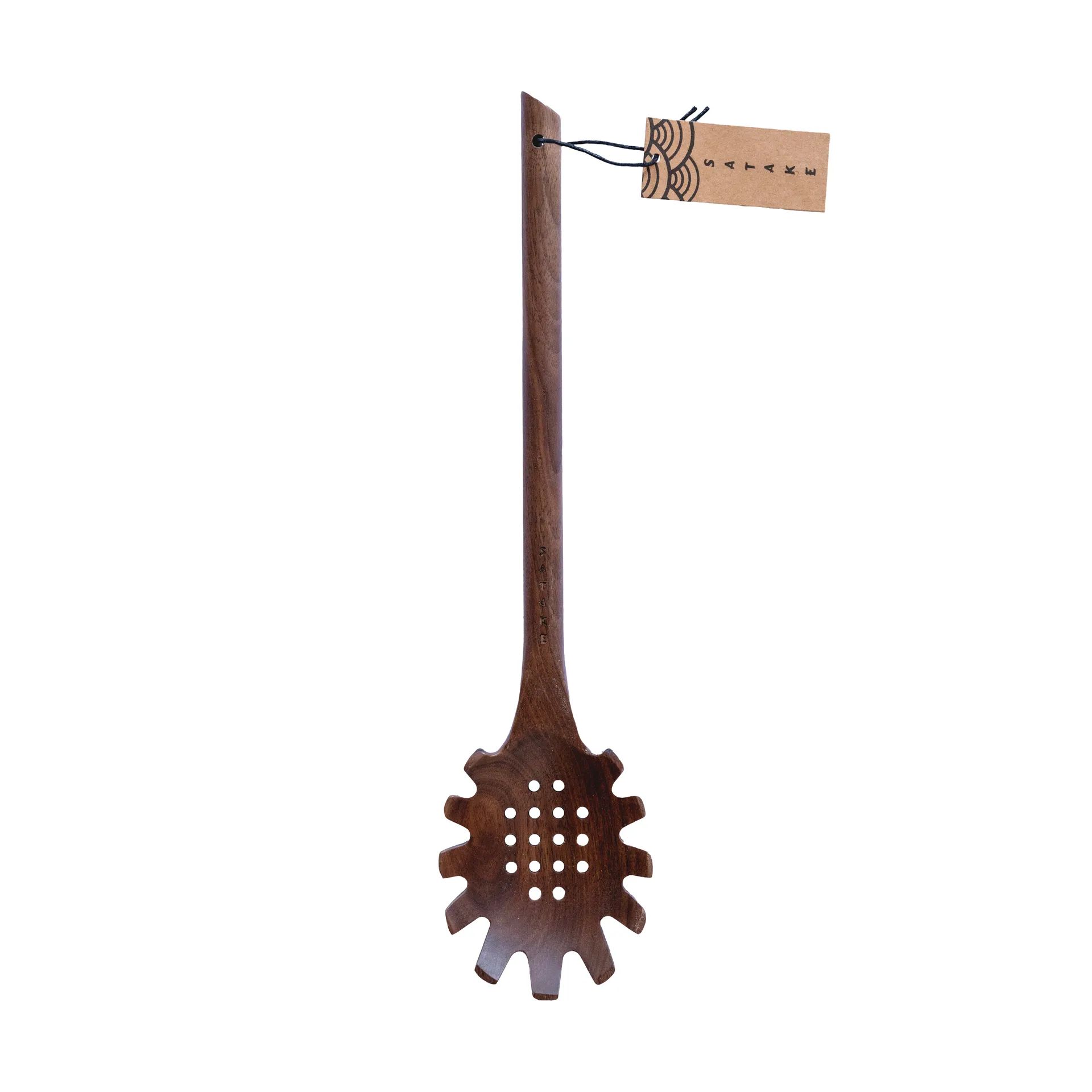 Satake spaghetti ladle 33.5 cm, Walnut Satake