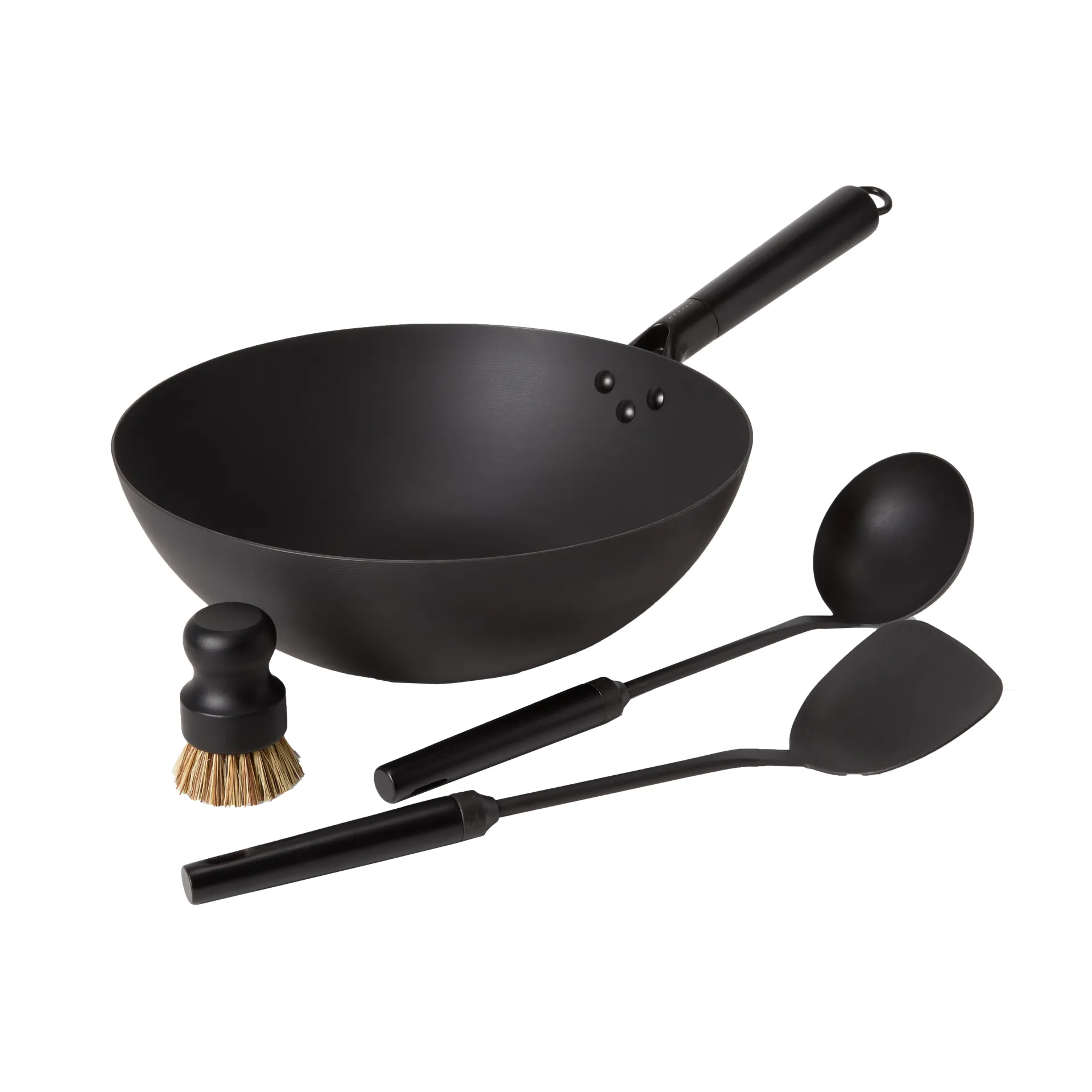 Satake wok set carbon steel, 57 cm Satake