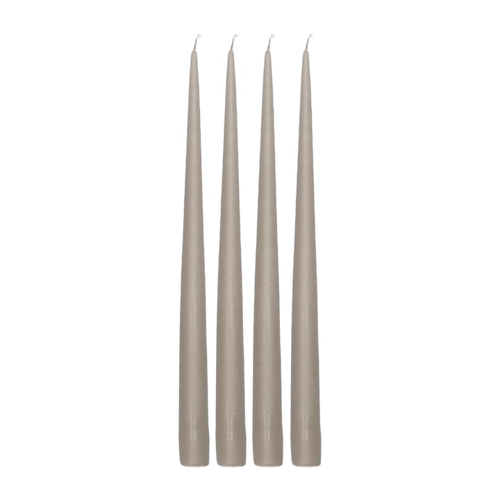 Atmosphere long candle 4 pack 32 cm - Taupe - Scandi Essentials