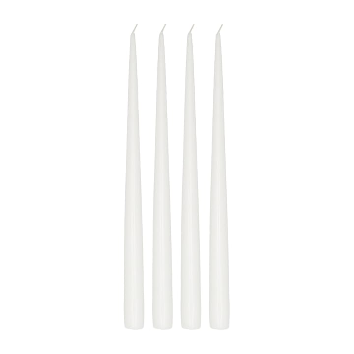 Atmosphere long candle 4 pack 32 cm - White - Scandi Essentials