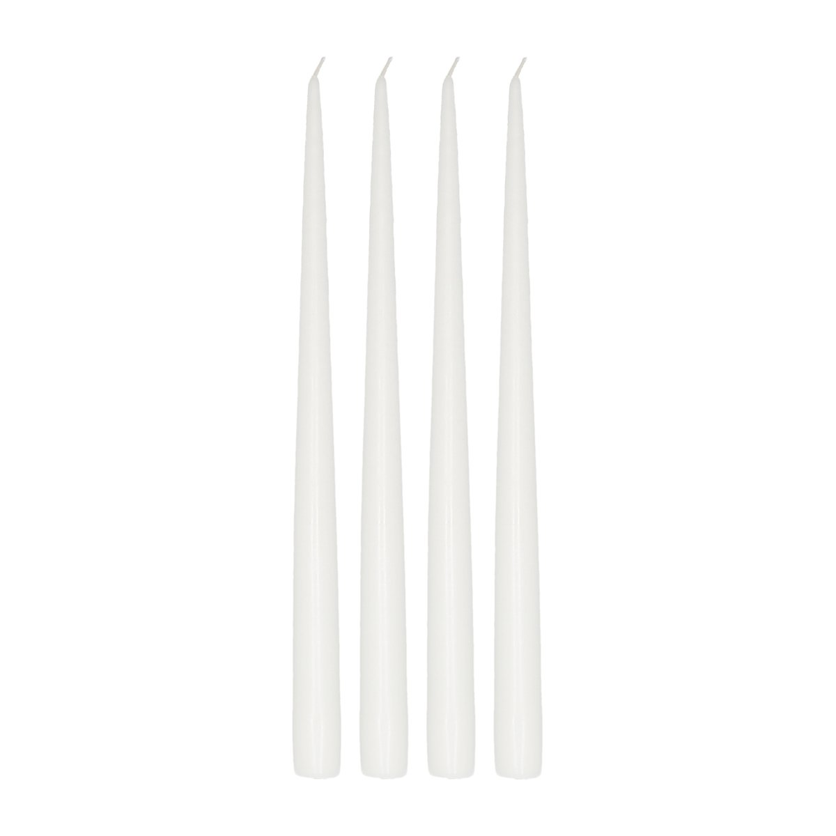 Scandi Essentials Atmosphere long candle 4 pack 32 cm White