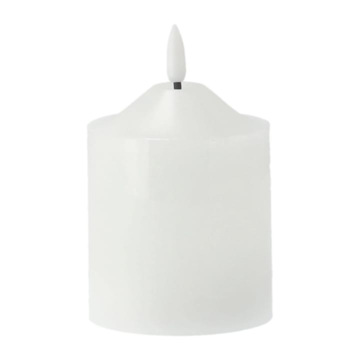Bright block candle LED 12 cm - White - Scandi Essentials