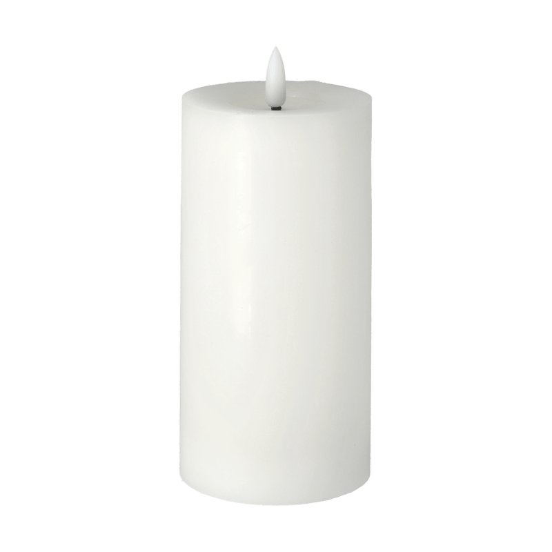 Scandi Essentials Bright Melt block candle 17,5 cm White