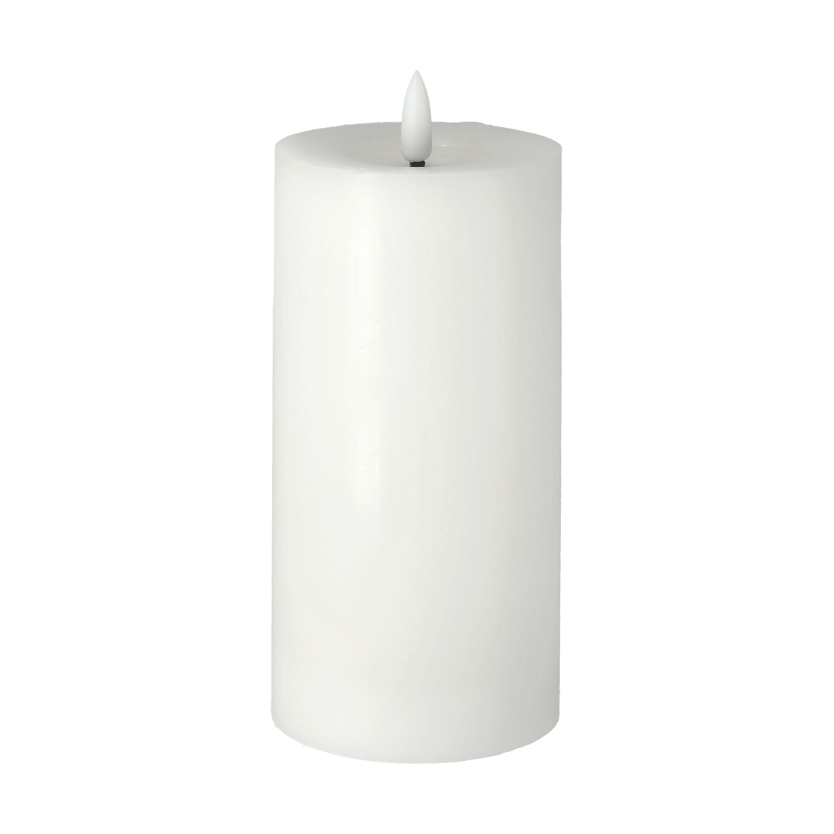 Scandi Essentials Bright Melt block candle 17,5 cm White