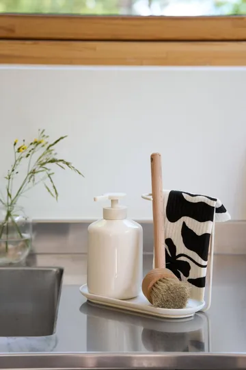 Daily patterned dishcloth - White, 3-pack - Scandi Essentials