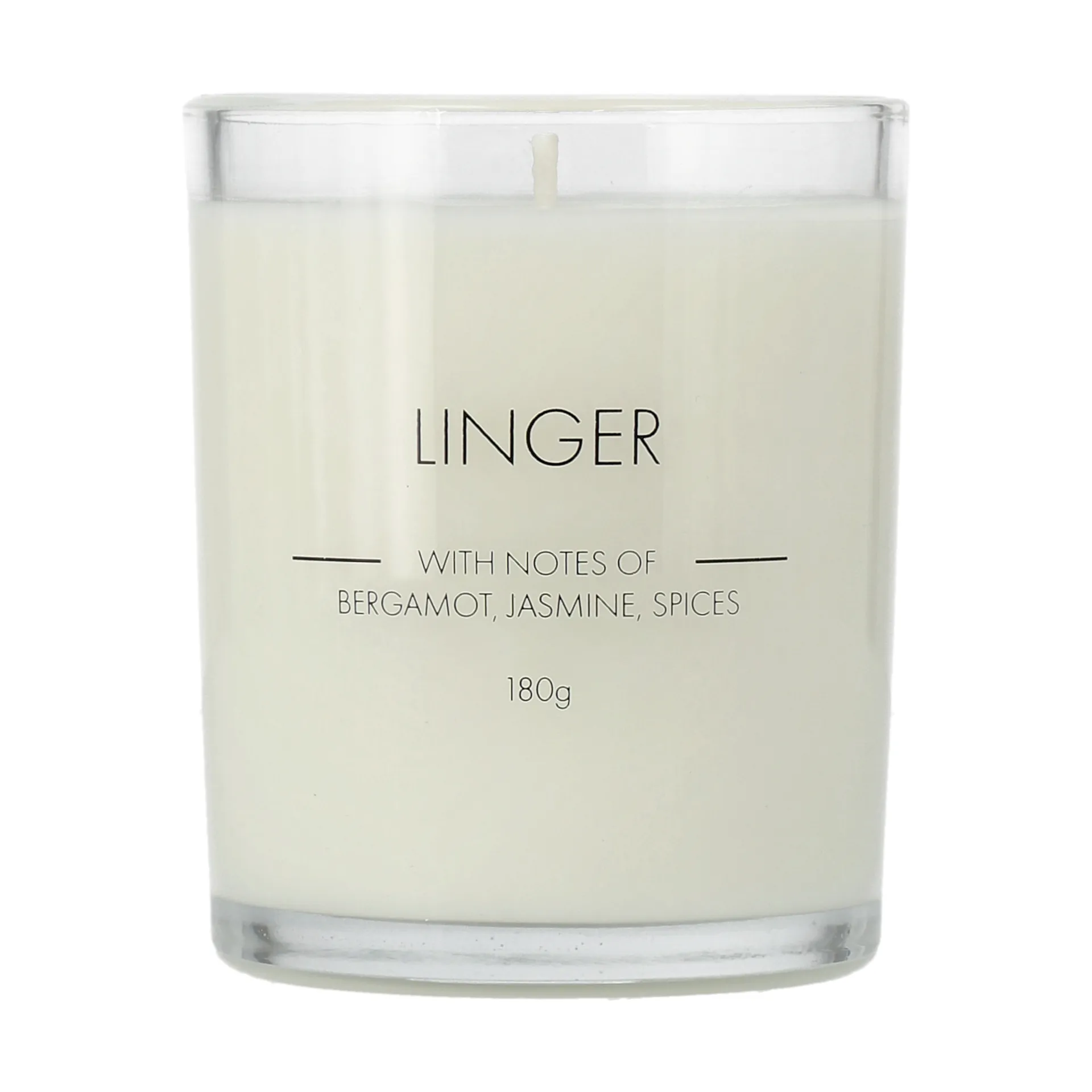 Linger scented candle, 180 g Scandi Essentials