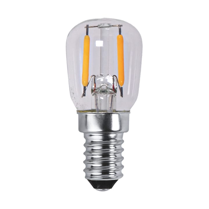 Lit dimmable light bulb E14 150lm filament - Clear, 2100K - Scandi Essentials