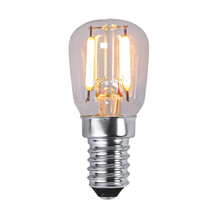 Lit dimmable light bulb E14 150lm filament, Clear, 2100K Scandi Essentials