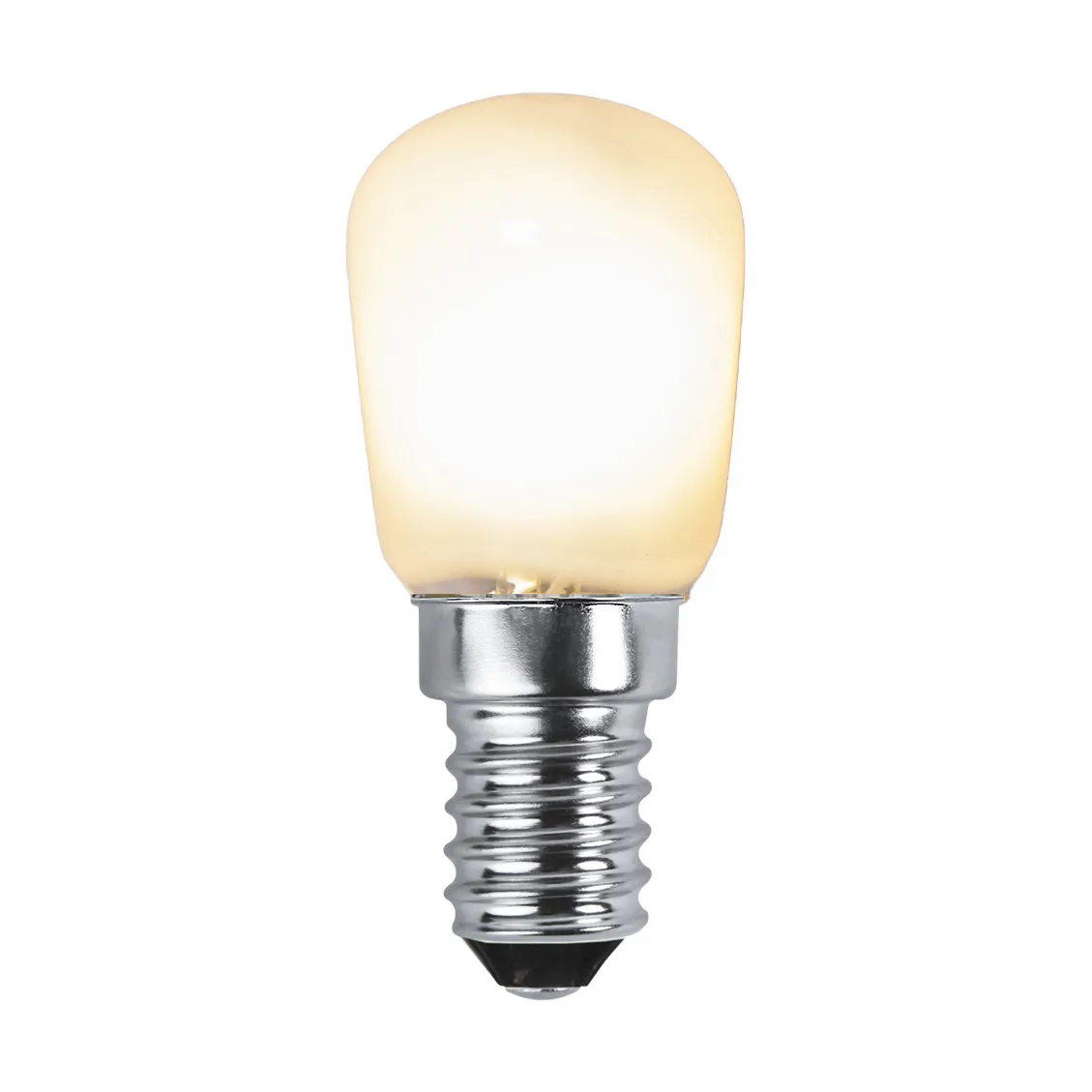 Lit dimmable light bulb E14 150lm filament, Opal, 3000K Scandi Essentials