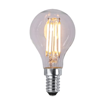 Lit dimmable light bulb E14 250lm LED filament - Clear, 2100K - Scandi Essentials
