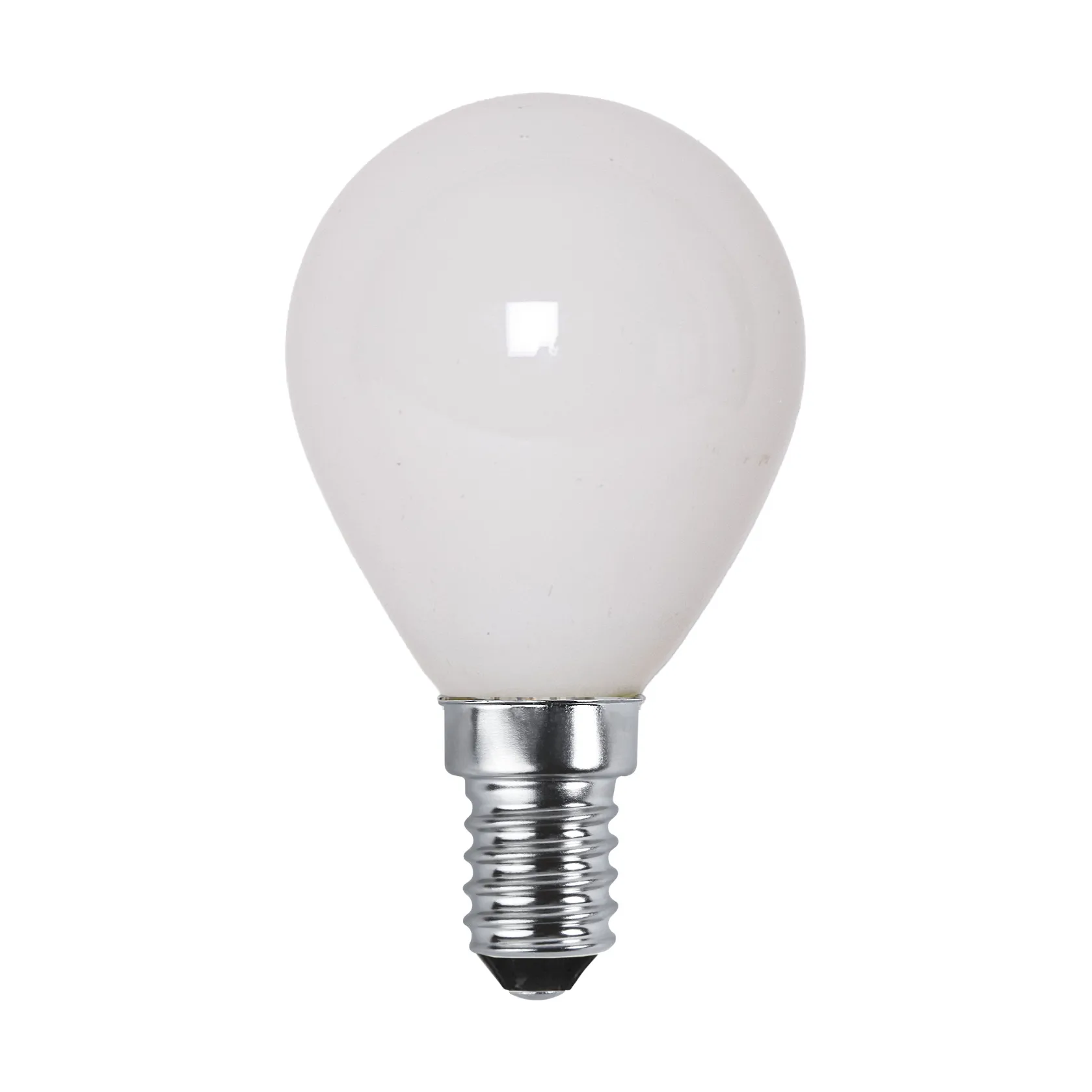 Lit dimmable light bulb E14 250lm LED filament, Opal, 3000K Scandi Essentials