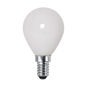Lit dimmable light bulb E14 250lm LED filament - Opal, 3000K - Scandi Essentials