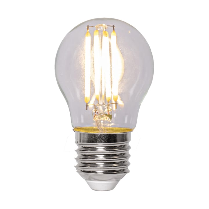Lit dimmable light bulb E27 250lm filament, Clear, 3000K Scandi Essentials