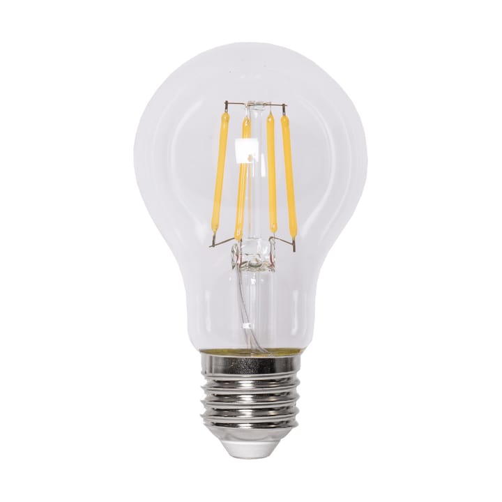 Lit dimmable light bulb E27 470lm - Clear, 3000K - Scandi Essentials