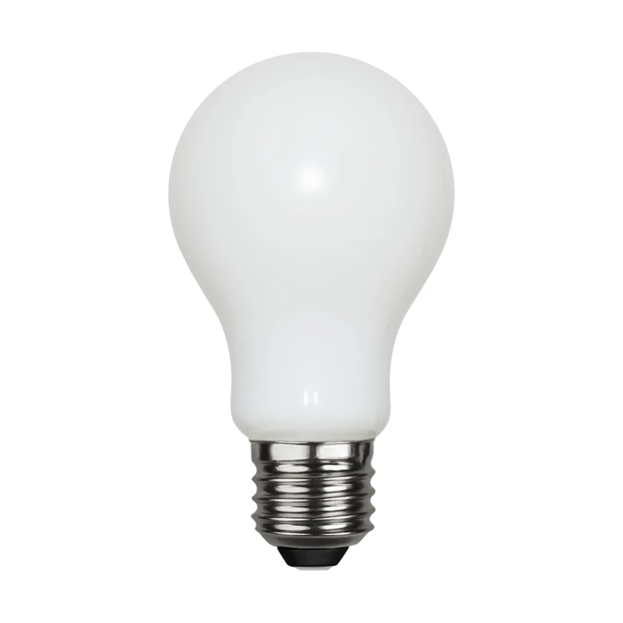 Scandi Essentials Lit dimmable light bulb E27 470lm Opal, 3000K