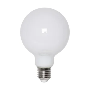 Lit dimmable light bulb E27 G95 150lm - Opal, 3000K - Scandi Essentials