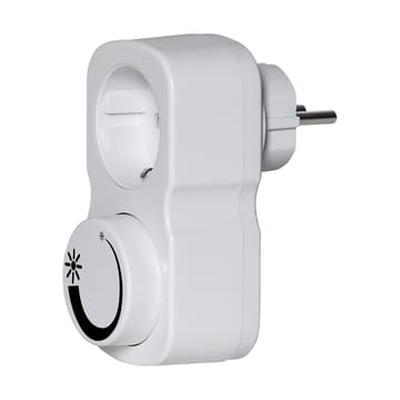 Lit plug-in dimmer Saco - White - Scandi Essentials