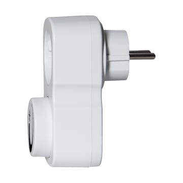Lit plug-in dimmer Saco - White - Scandi Essentials