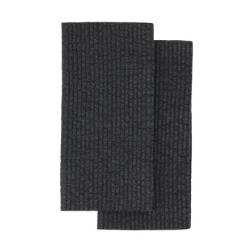 Rinse dishcloth - Black, 2-pack - Scandi Essentials