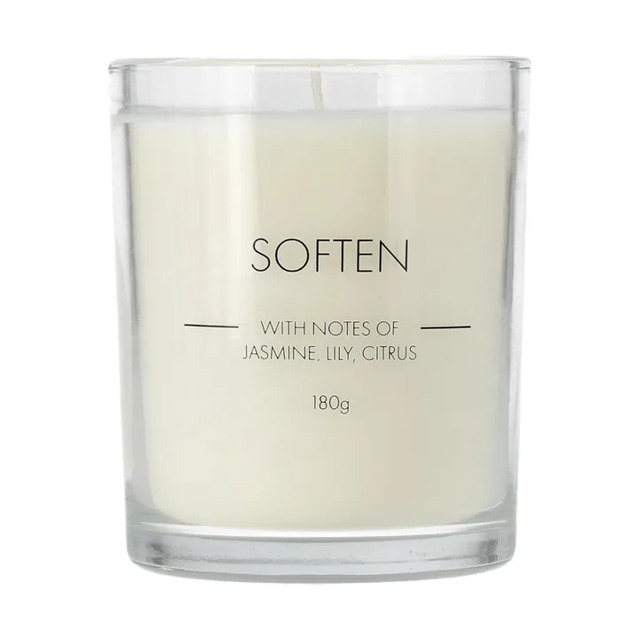 Soften scented candle - 180 g - Scandi Essentials