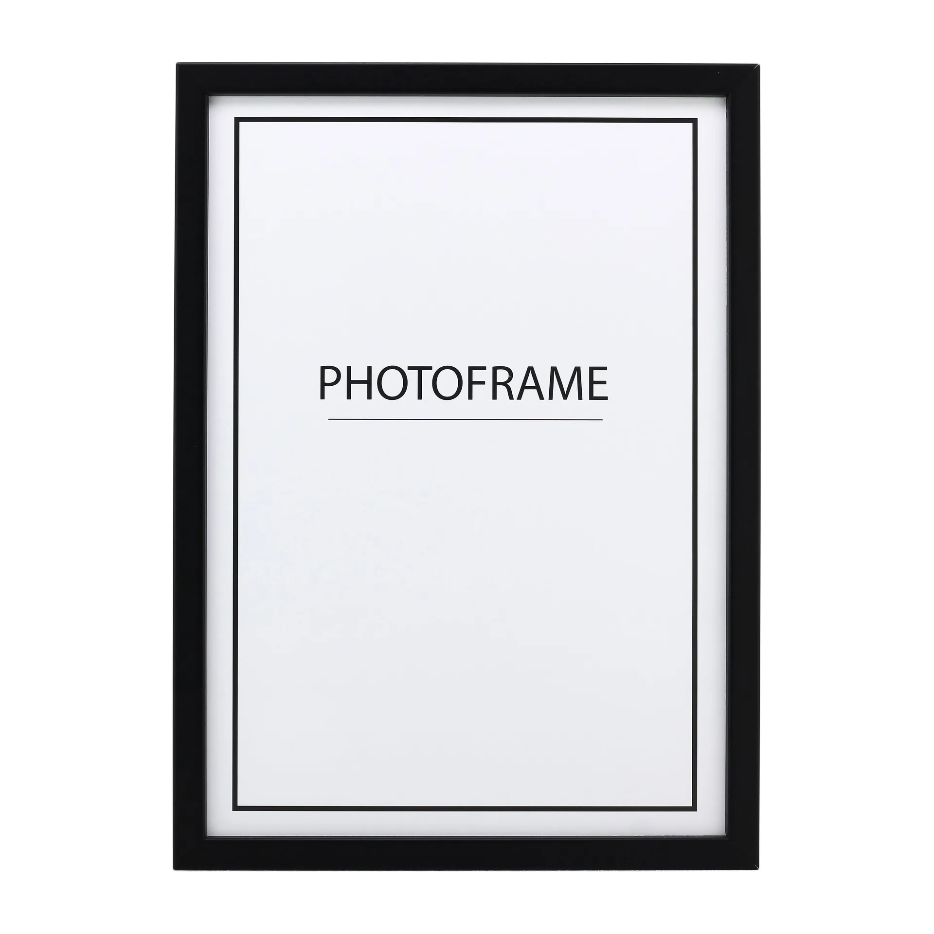 Stensö frame black, 21x29.7 cm (A4) Scandi Essentials