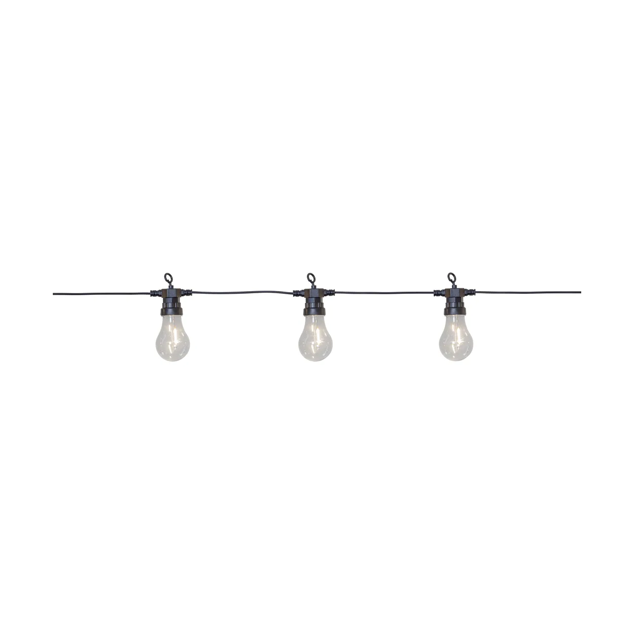 Scandi Essentials Wisp string light black 405 cm, 10 lights