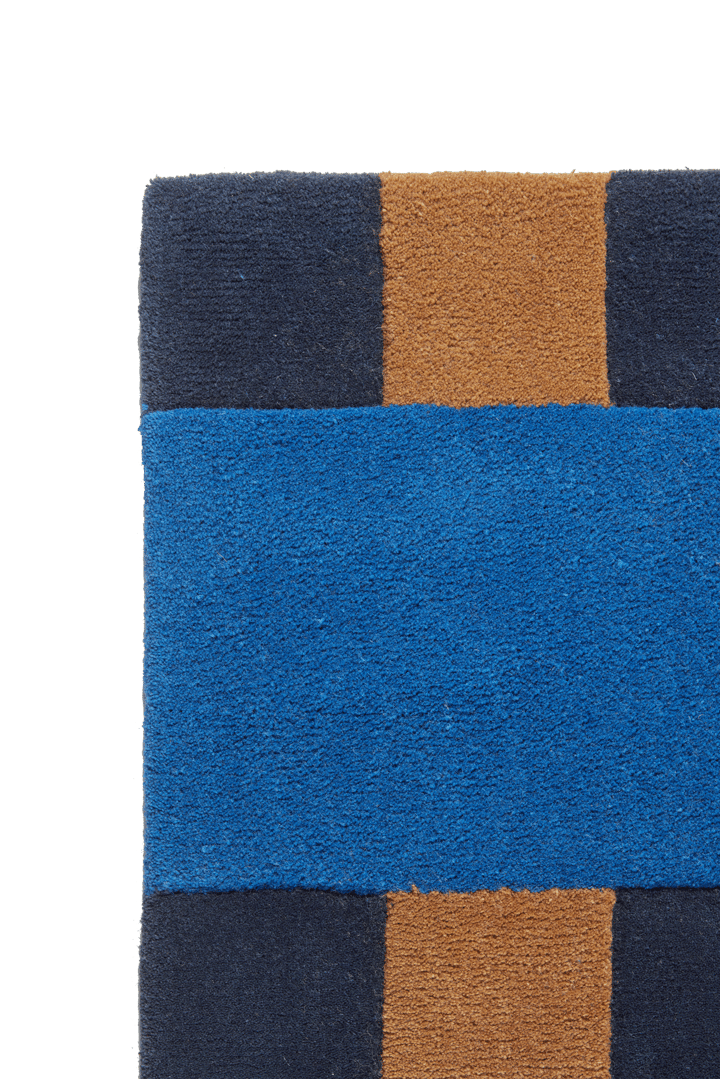 Aisles wool carpet, Blue, 170x240 cm Scandi Living