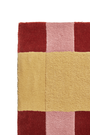 Aisles wool carpet - Red, 200x300 cm - Scandi Living