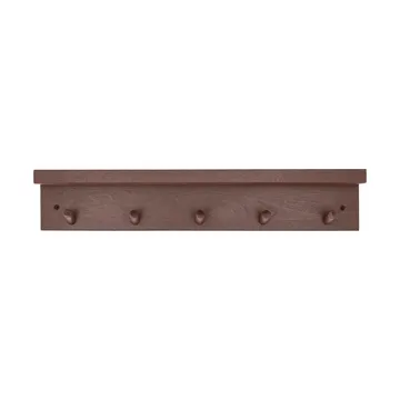 Alley coat rack with shelf - Burgundy - Scandi Living