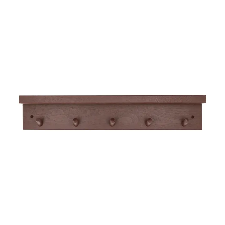 Alley coat rack with shelf - Burgundy - Scandi Living