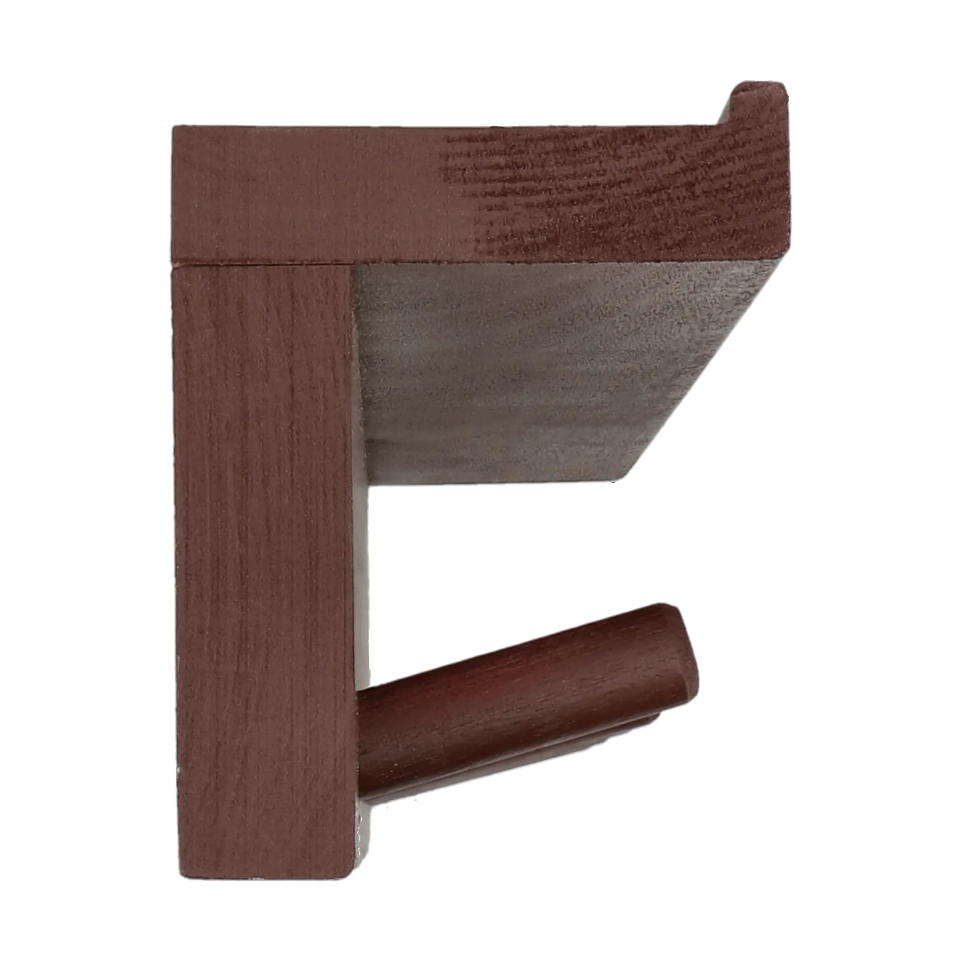 Alley coat rack with shelf, Burgundy Scandi Living