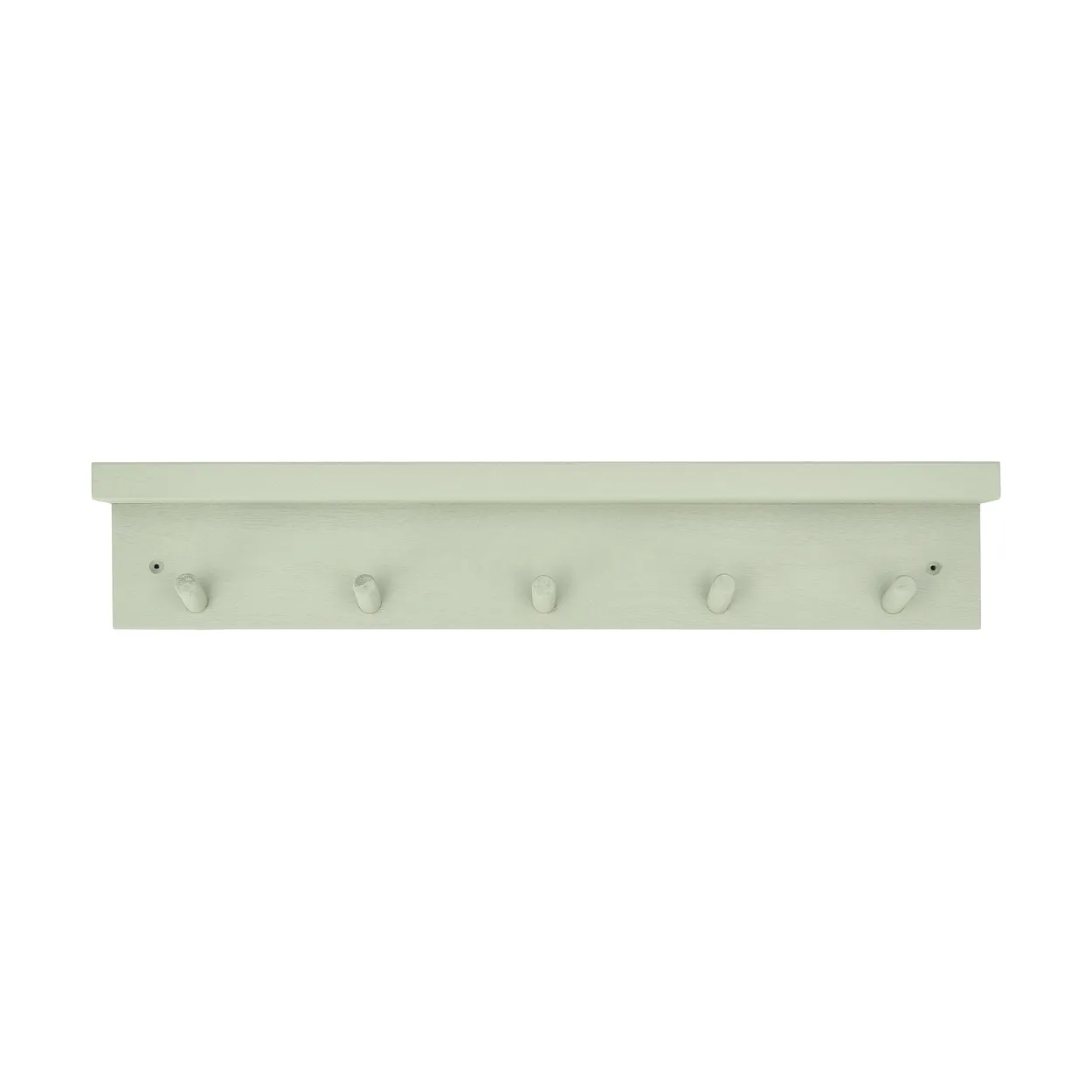 Scandi Living Alley coat rack with shelf Green | Scandinavian Design | Clothes hooks & hangers | Green