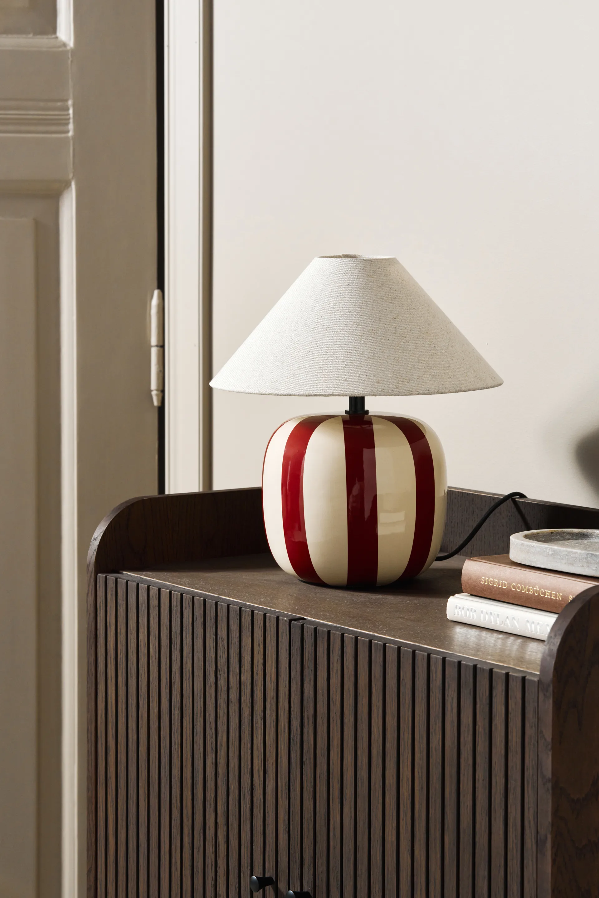 Alvar table lamp 31 cm, Rust red Scandi Living