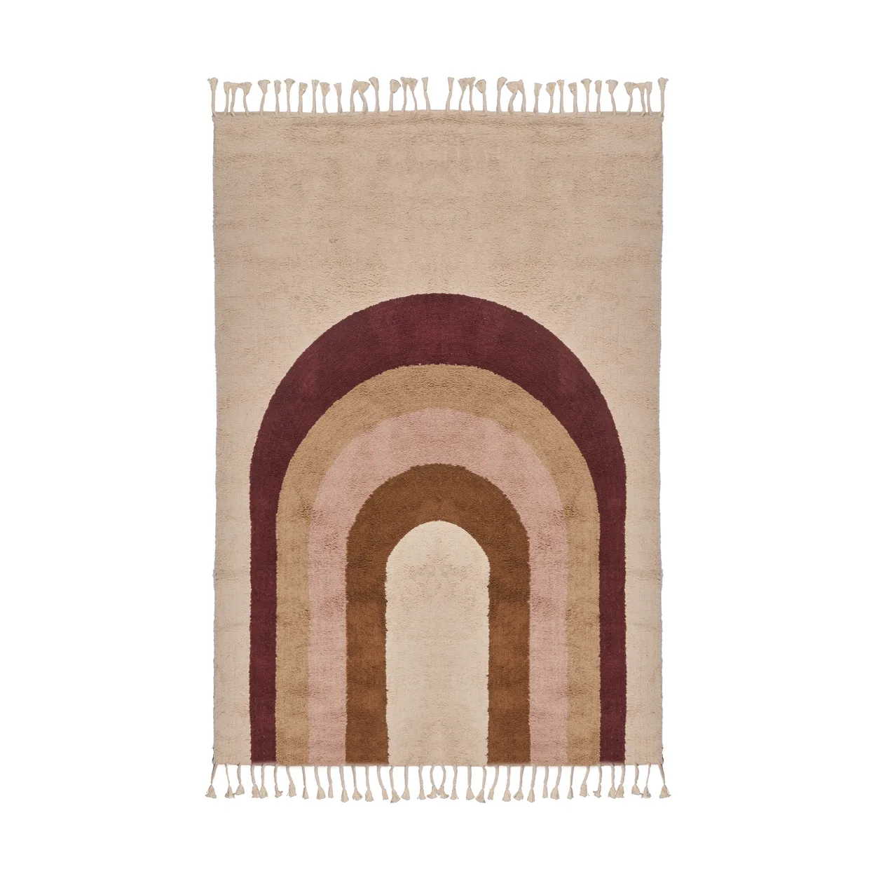 Scandi Living Arc of Colors rug 170x240 cm Rose | Scandinavian Design | Children's rugs | Pink