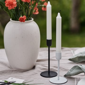 Arctic candlestick 14 cm - white - Scandi Living