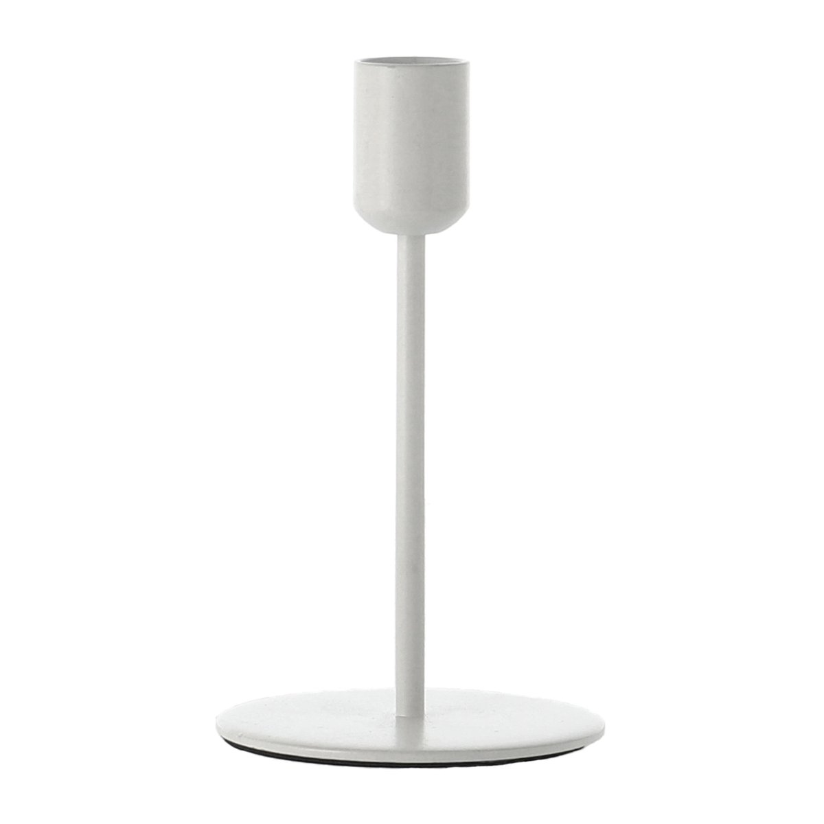 Scandi Living Arctic candlestick 14 cm white