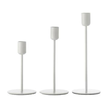 Arctic candlestick 14 cm - white - Scandi Living
