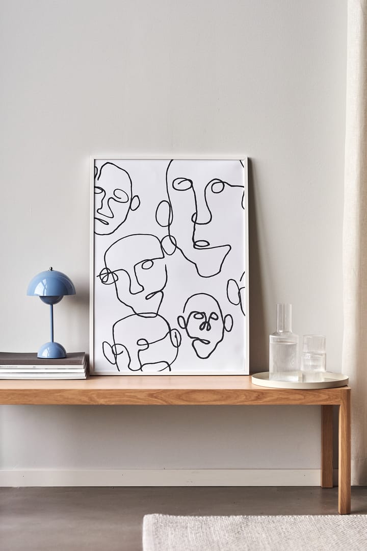 Audience poster black, 40x50 cm Scandi Living