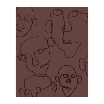 Audience poster brown - 40x50 cm - Scandi Living