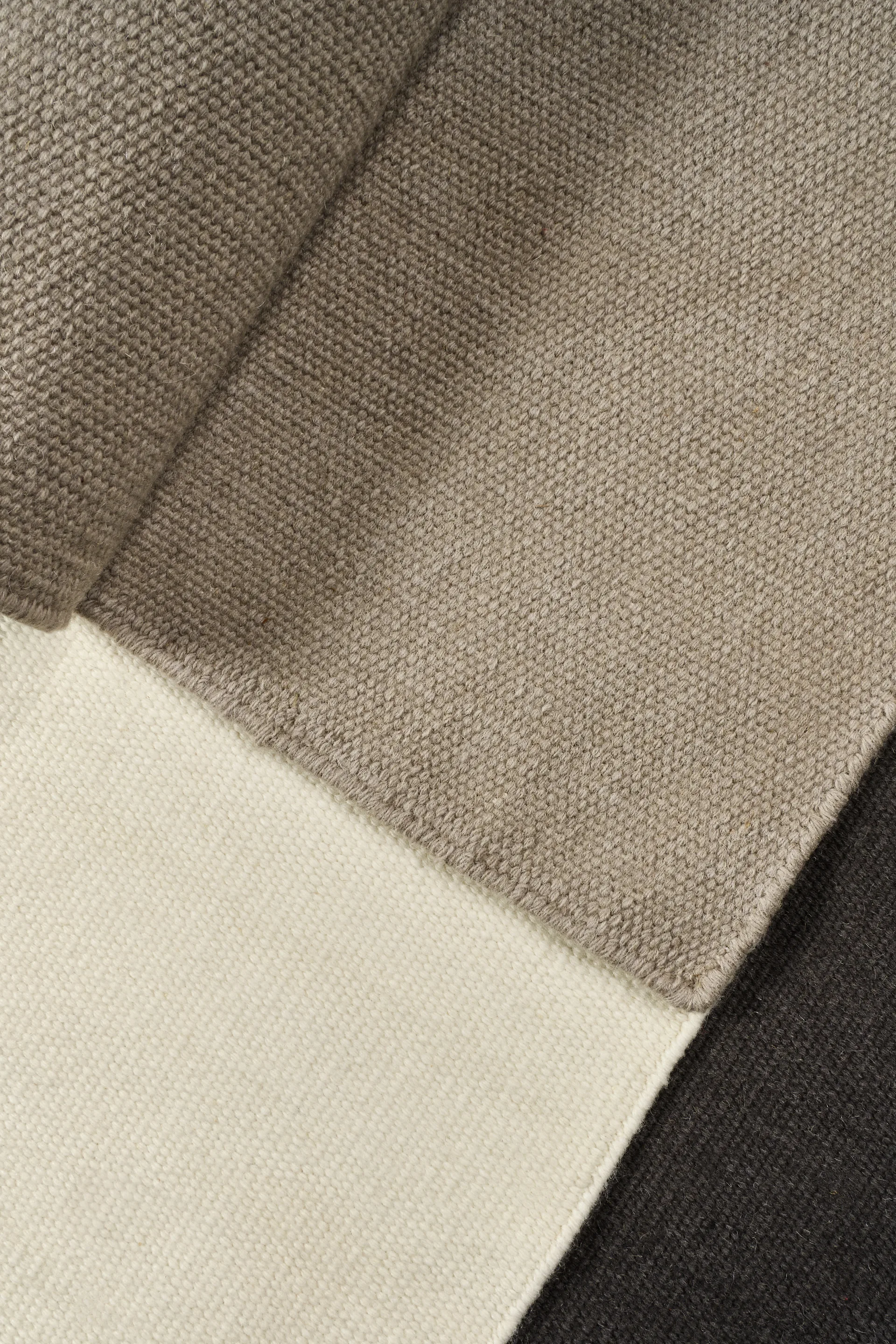 Balance wool rug natural white, 80x240 cm Scandi Living