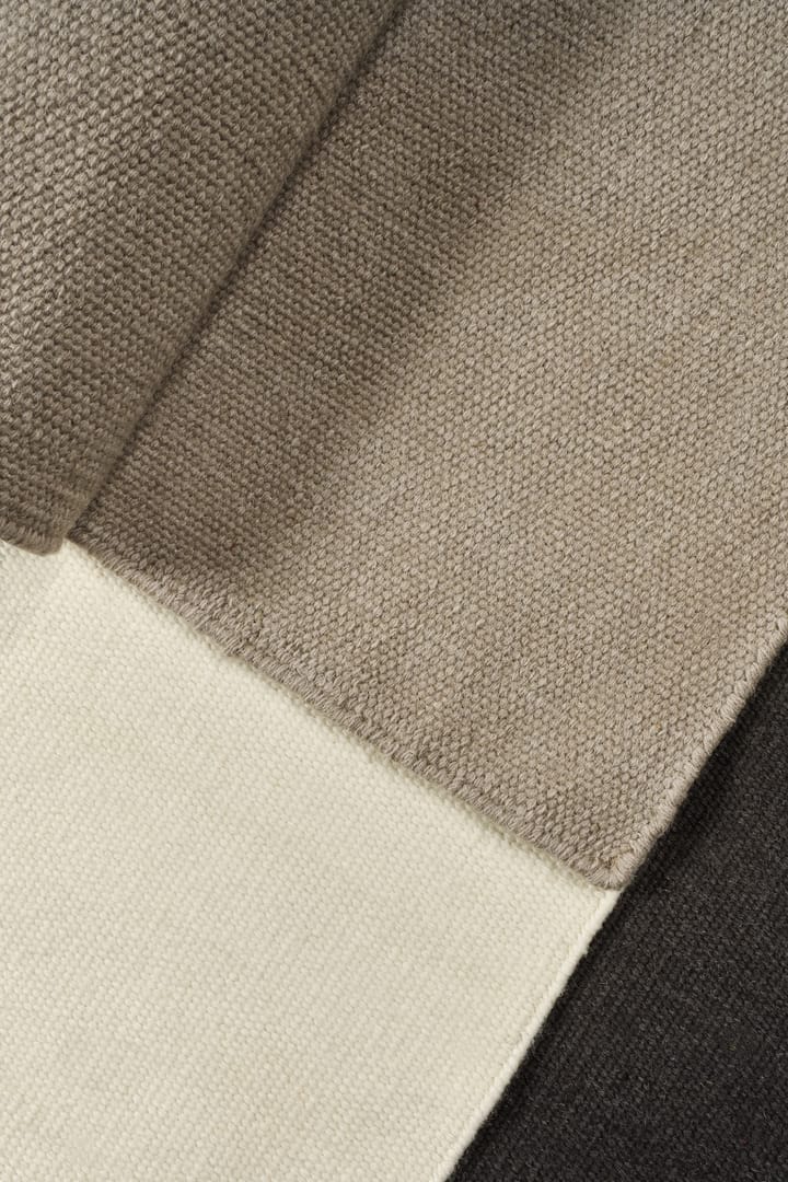 Balance wool rug natural white, 80x240 cm Scandi Living