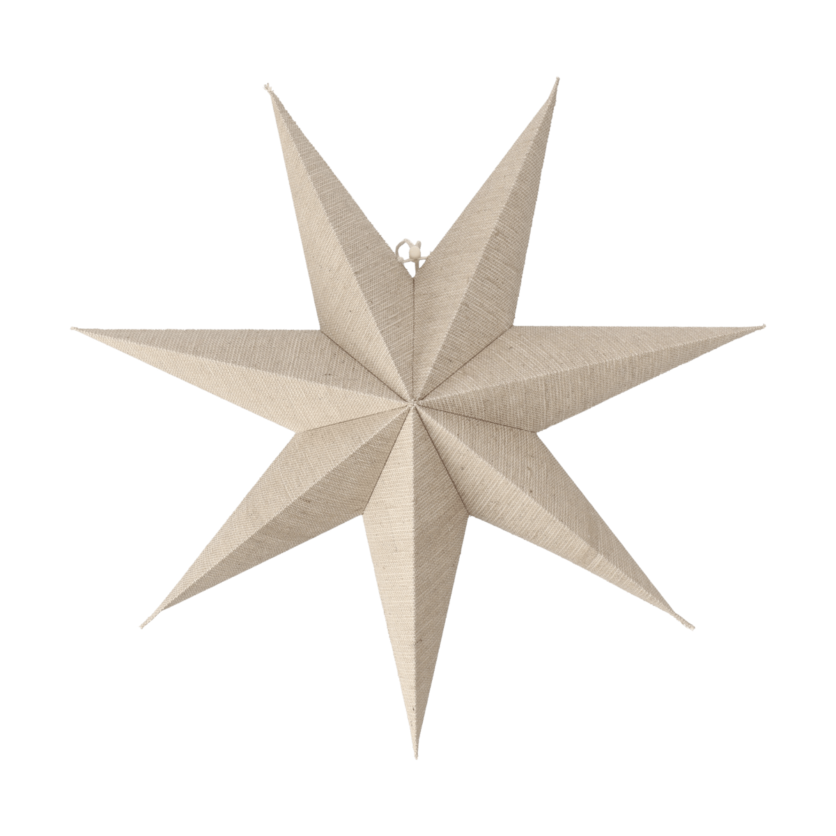 Scandi Living Bare advent star nature 45 cm | Scandinavian Design | Beige